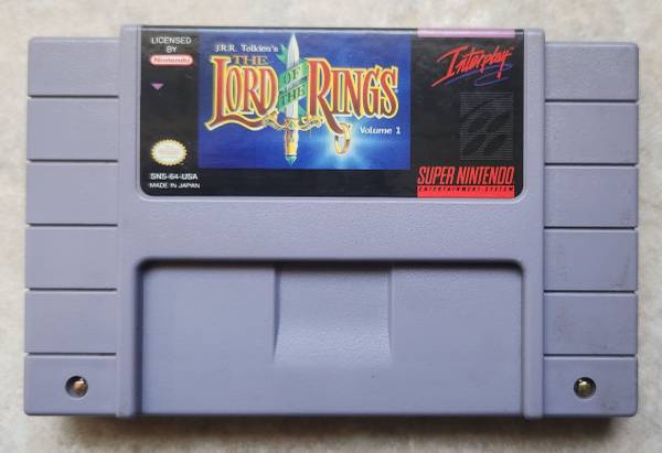 Lord of the Rings Volume 1 (SNES)