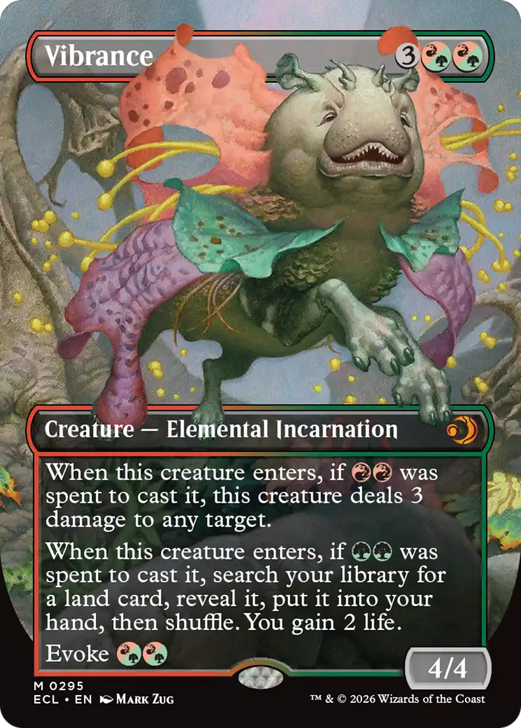 Vibrance (Borderless) [Lorwyn Eclipsed]