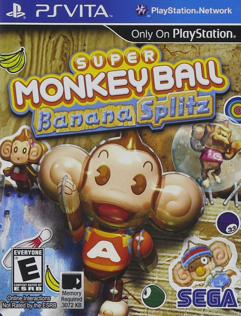 Super Monkey Ball: Banana Splitz (Vita)