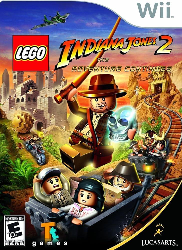 Lego Indiana Jones 2: The Adventure Continues (WII)