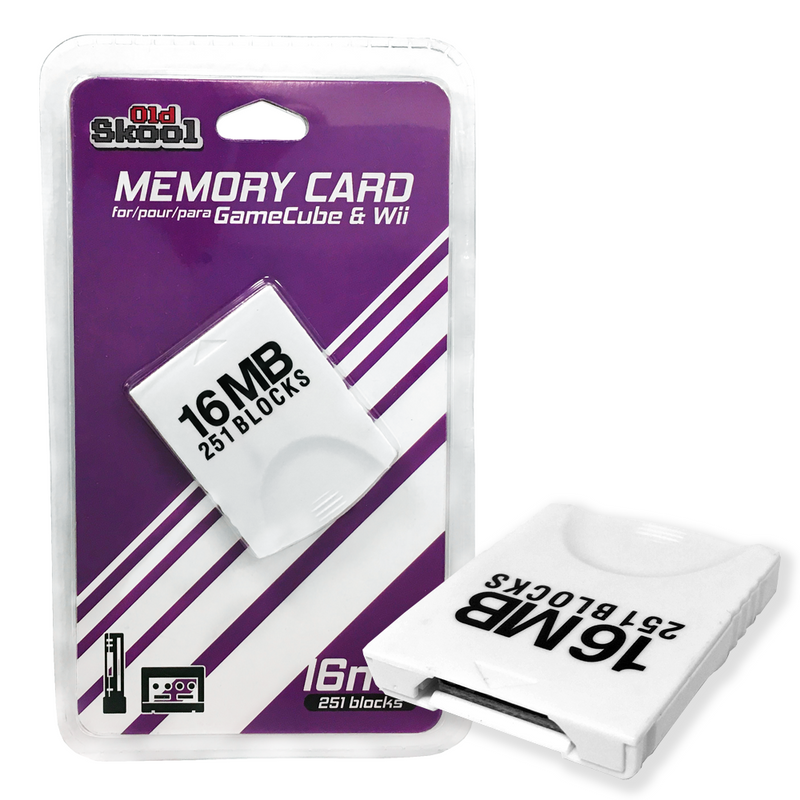 Gamecube Memory Card - 16MB (Old Skool)