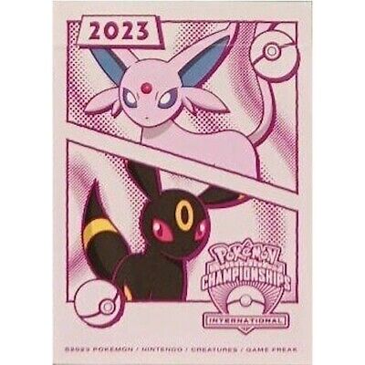 Pokemon International 2023 Card Sleeves Espeon/Umbreon