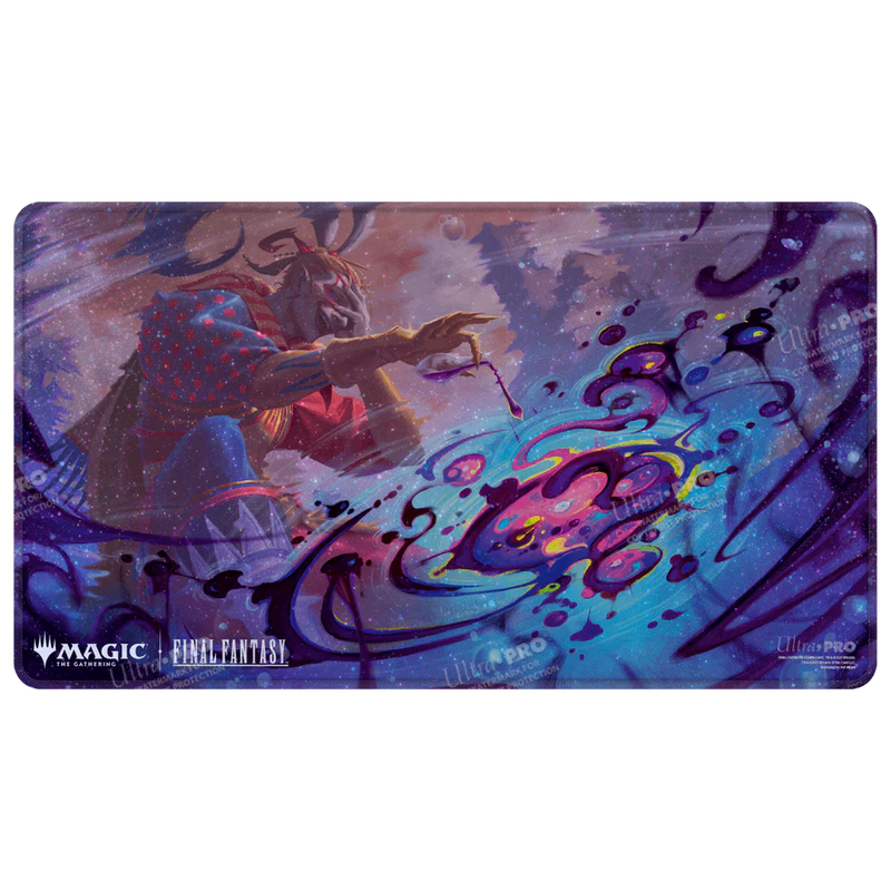mtg final fantasy mat Ultra PRO: Black Stitched Playmat and the non Ultra Pro Playmat: MTG Final