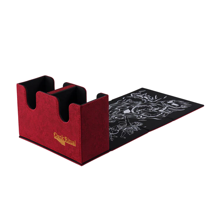 Covenant Collection: Leather Royal Red 200+ Deck Box 2022