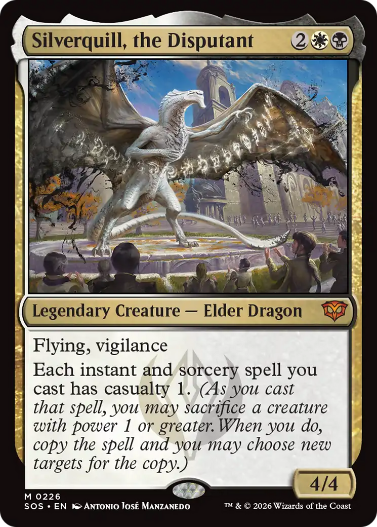 Silverquill, the Disputant [Secrets of Strixhaven]
