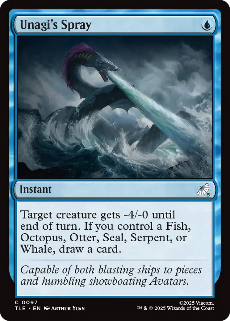Unagi's Spray [Avatar: The Last Airbender: Eternal-Legal]