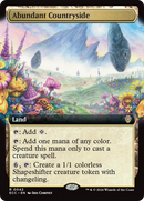 Abundant Countryside (Extended Art) [Lorwyn Eclipsed Commander]