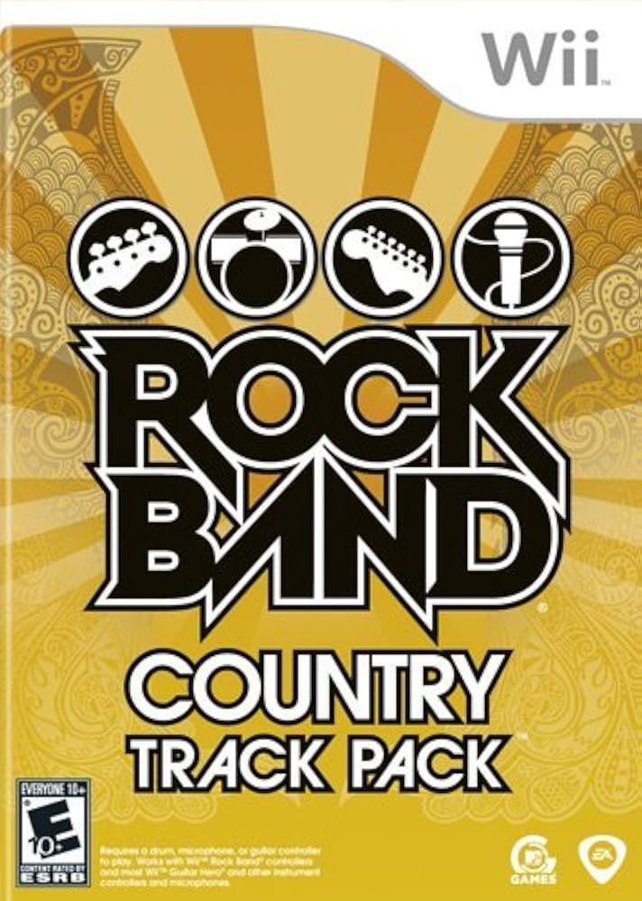 Rock Band Country Track Pack