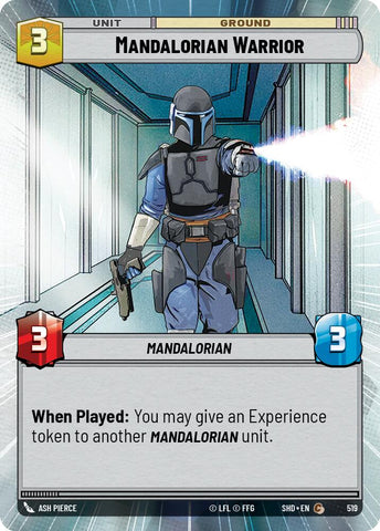 Mandalorian Warrior (519) (Hyperspace) (519) [Shadows of the Galaxy]