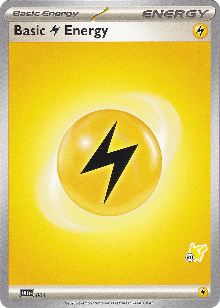 Basic Lightning Energy (004) (Pikachu Stamp