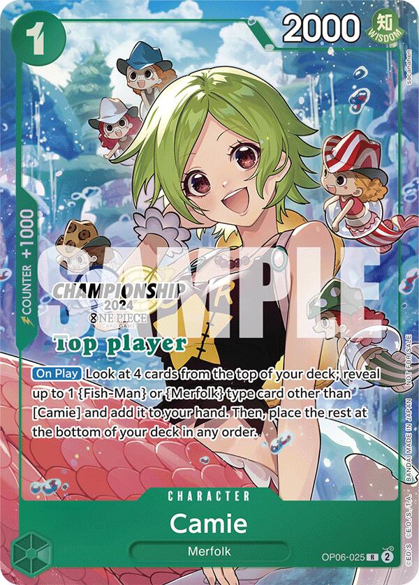 Camie (Championship 2024 Top Player Pack) [One Piece Promotion Cards]