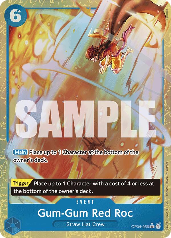 Gum-Gum Red Roc (Alternate Art) [Premium Booster -The Best-]