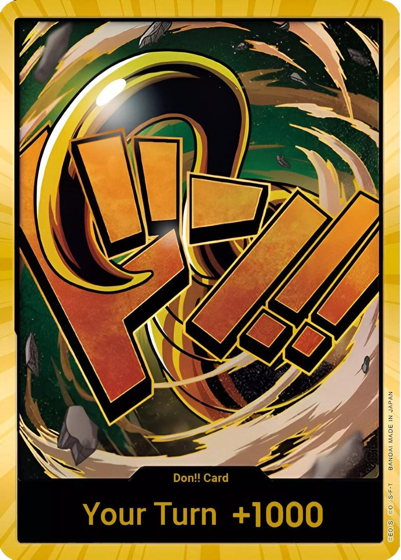 DON!! Card (Crocodile) (Gold) [Premium Booster -The Best-]