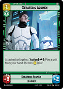 Strategic Acumen (120/257) (120/257) [Twilight of the Republic]