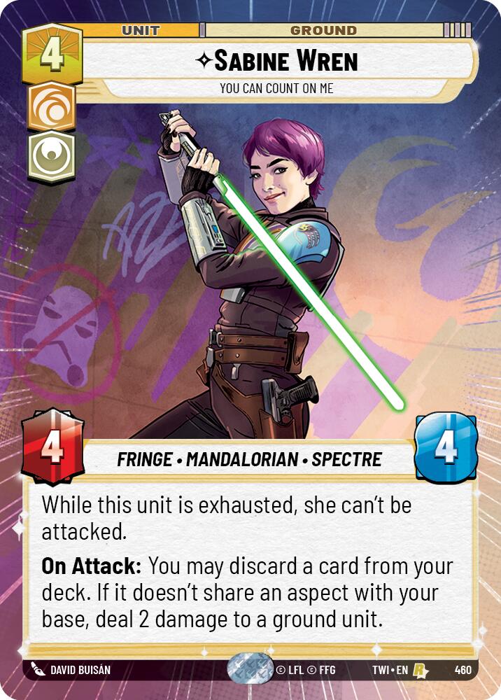 Sabine Wren - You Can Count On Me (460) (Hyperspace) (460) [Twilight of the Republic]