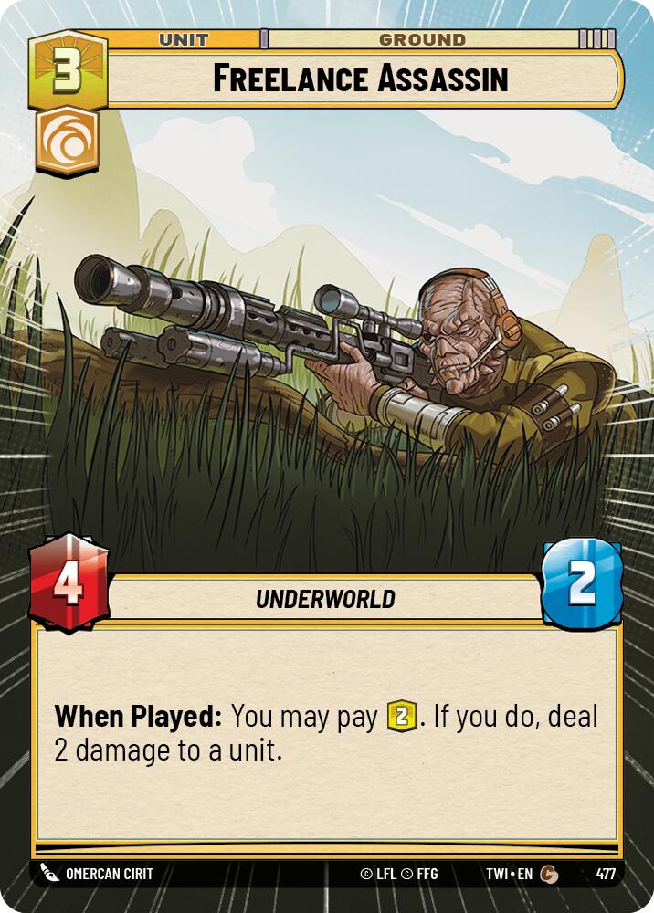 Freelance Assassin (477) (Hyperspace) (477) [Twilight of the Republic]