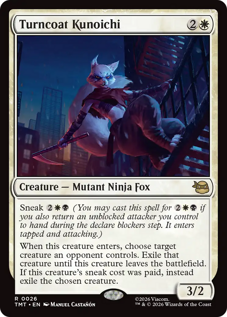 Turncoat Kunoichi [Teenage Mutant Ninja Turtles]