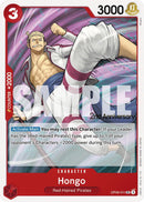 Hongo [Emperors in the New World: 2nd Anniversary Tournament Cards]