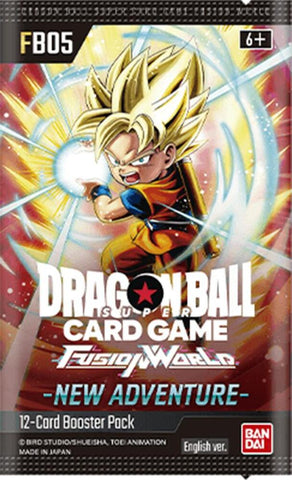 Dragonball Super Card Game Fusion World - New Adventure Booster Pack