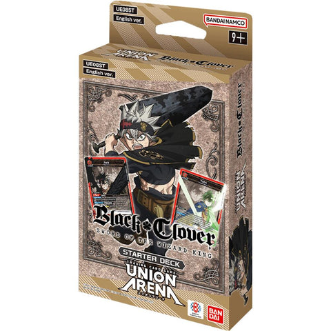Black Clover - Starter Deck Display - UE08ST: Black Clover Starter Deck (UE08ST)