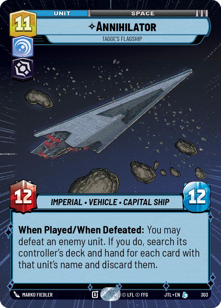 Annihilator - Tagge's Flagship (303) (Hyperspace) (303) [Jump to Lightspeed]