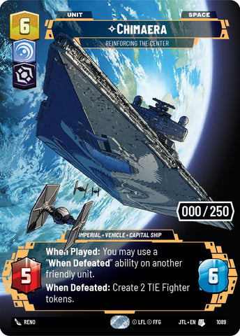 Chimaera - Reinforcing the Center (1089) (Serialized) (1089) [Jump to Lightspeed]