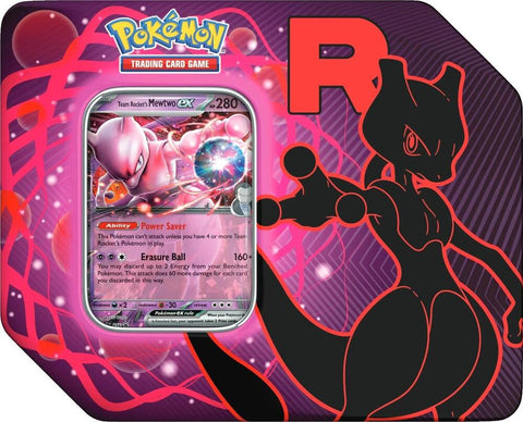 Team Rocket Tin [Team Rocket's Mewtwo ex] - Miscellaneous Cards & Products