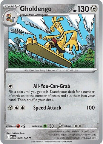 Gholdengo (099/132) [Mega Evolution: Base Set]
