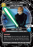 Luke Skywalker - Jedi Knight (Top 8) (178) (178) [Sector and Regional Promos: Season 1]