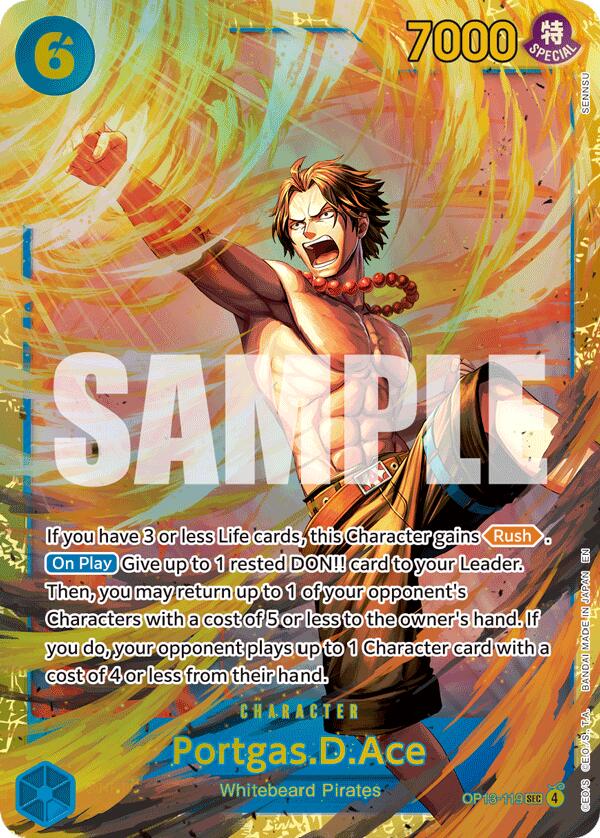 Portgas.D.Ace (119) [Carrying On His Will]