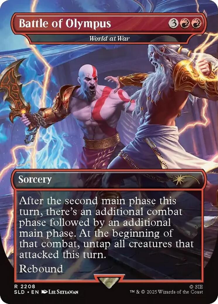 Battle of Olympus - World at War [Secret Lair Drop Series]