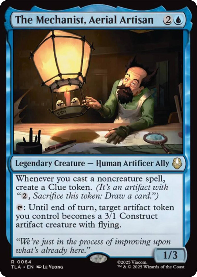The Mechanist, Aerial Artisan [Avatar: The Last Airbender]