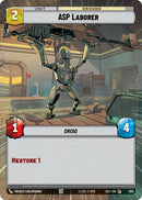 ASP Laborer (1015) (Hyperspace Foil) (1015) [Secrets of Power]