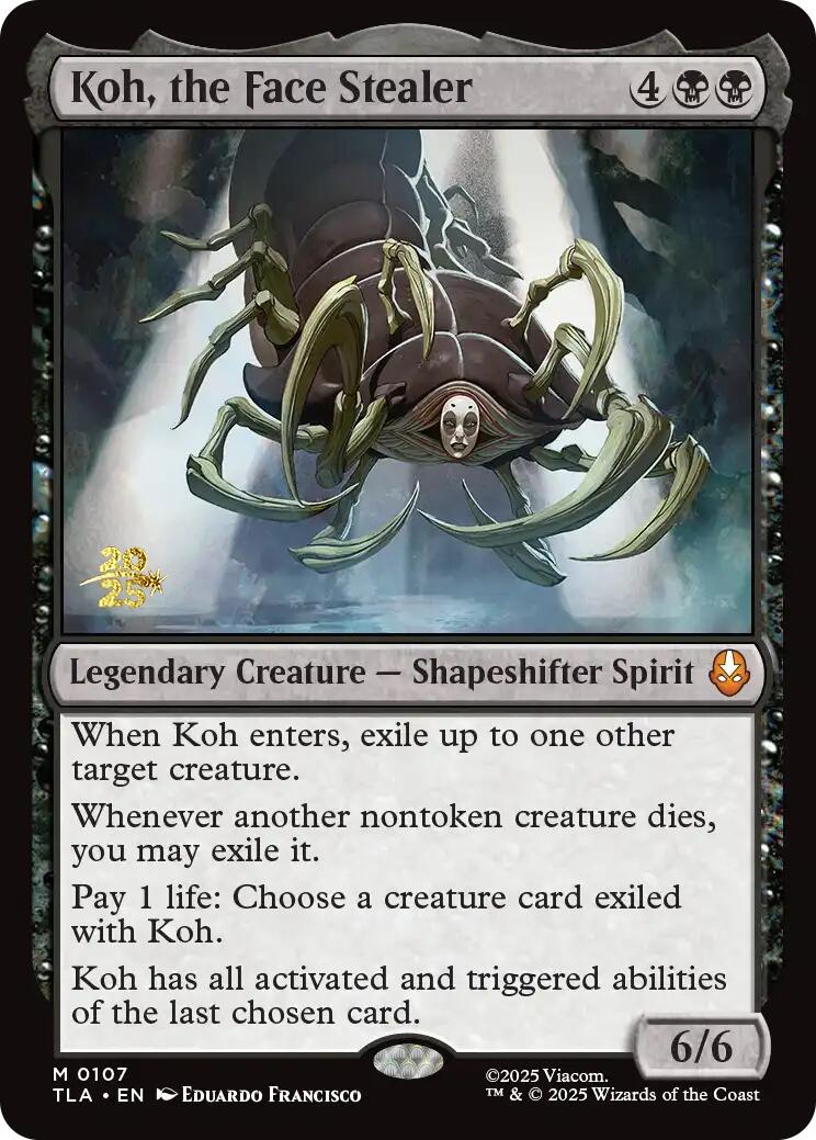 Koh, the Face Stealer [Avatar: The Last Airbender Prerelease Cards]