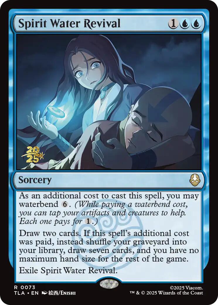 Spirit Water Revival [Avatar: The Last Airbender Prerelease Cards]
