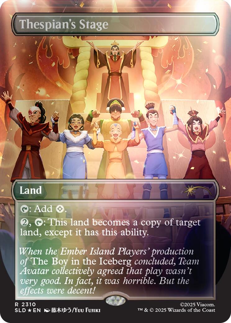 Thespian's Stage (2310) (Rainbow Foil) [Secret Lair Drop Series]