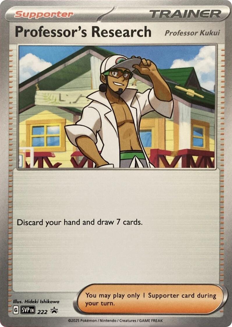 Professor's Research (222) [Scarlet & Violet: Black Star Promos]