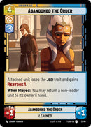 Abandoned the Order (37/84) (37/84) [Twin Suns]