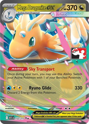 Mega Dragonite ex (152/217) [Prize Pack Series Nine]