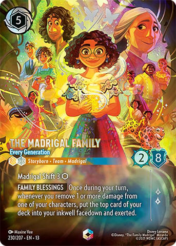 The Madrigal Family - Every Generation (Enchanted) (230/207) [Attack of the Vine!]