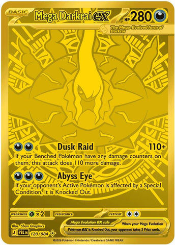 Mega Darkrai ex (120/084) [Mega Evolution: Pitch Black]