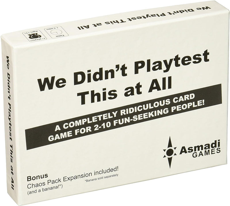 We Didn't Playtest This at All - with Chaos Pack
