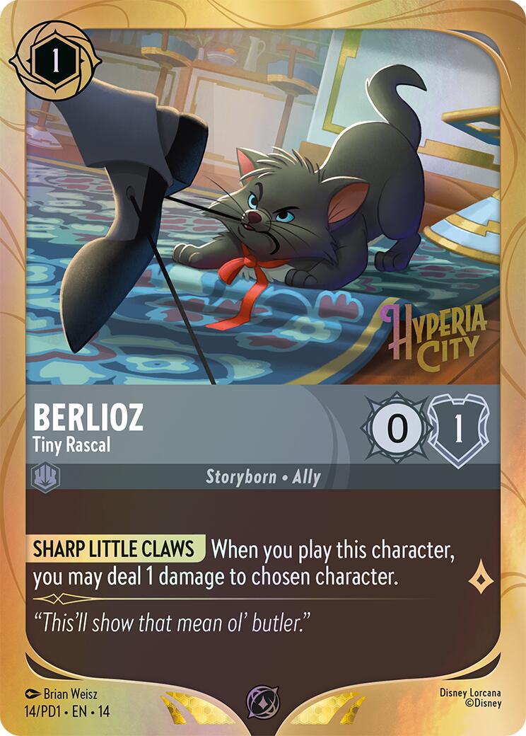 Berlioz - Tiny Rascal (14) [Promo Cards]