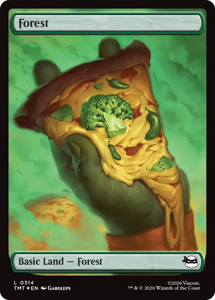 Forest (0314) (Surge Foil) [Teenage Mutant Ninja Turtles]