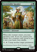 Formidable Speaker [Lorwyn Eclipsed]