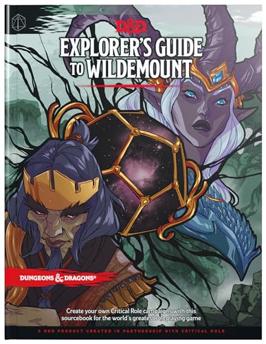 D&D RPG: 5th Edition Explorer's Guide To Wildemount