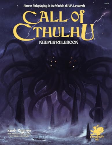 Call of Cthulhu Rpg Keeper Rulebook: Horror Roleplaying in the Worlds of H.p. Lovecraft