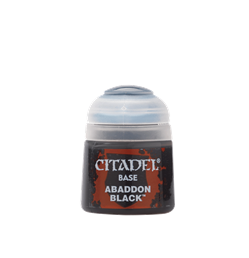 Citadel Paint: Abaddon Black Base