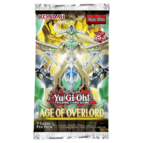 Yugioh TCG: Age Of Overlord Booster Pack