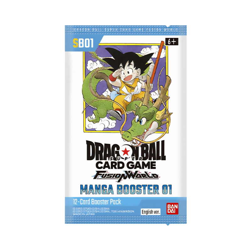 Dragon Ball Fusion World: Manga Booster 01 - Booster Pack